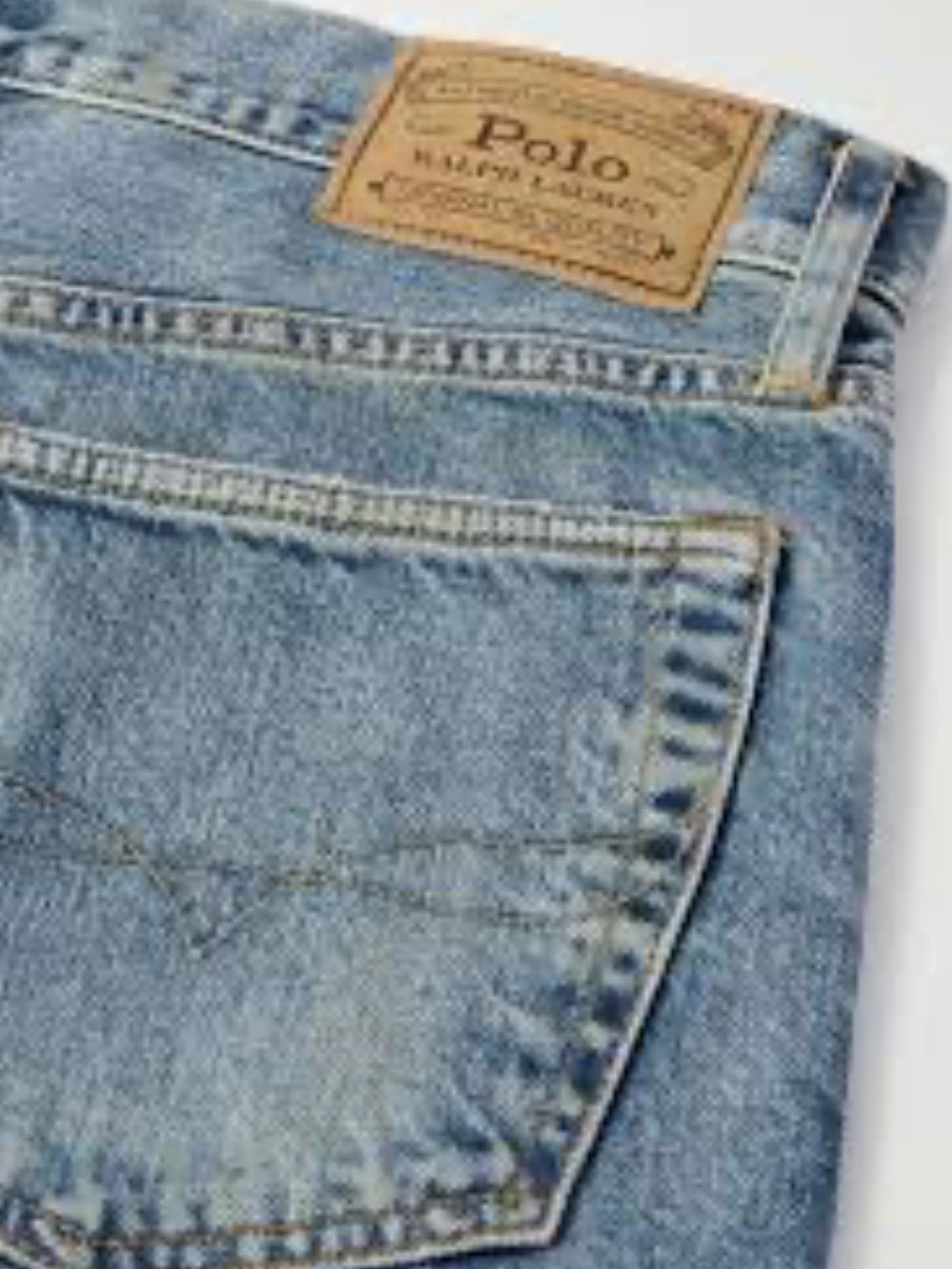 Lauren Ralph Lauren Classic High Rise Straight Leg Blue‎ Jeans Size 8